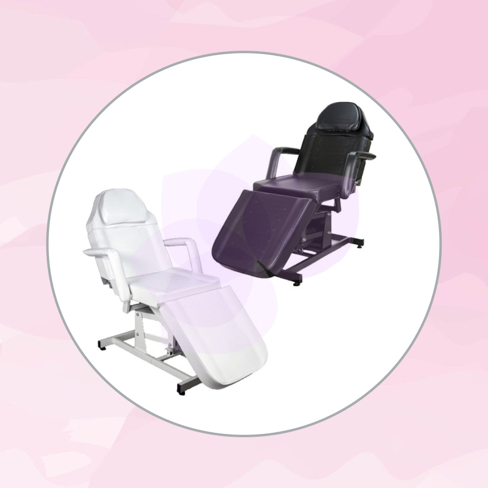 Sillón Facial Eléctrico y Banco | Spa 6988