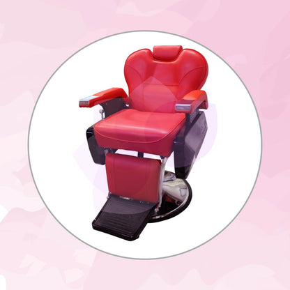 Sillón de Peluquería Rojo | Spa TMS