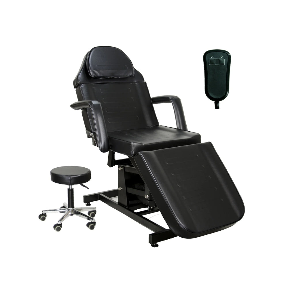 Sillón Facial Semi Eléctrico y Banco | Spa 6988