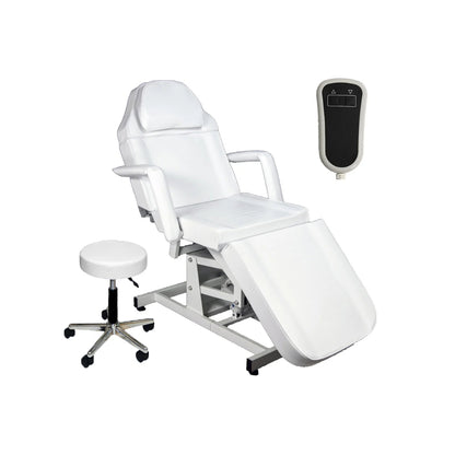 Sillón Facial Semi Eléctrico y Banco | Spa 6988